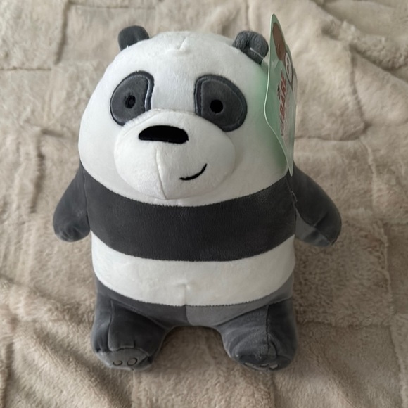 We Bare Bears Other - We Bare Bears Panda Bear Plush Toy